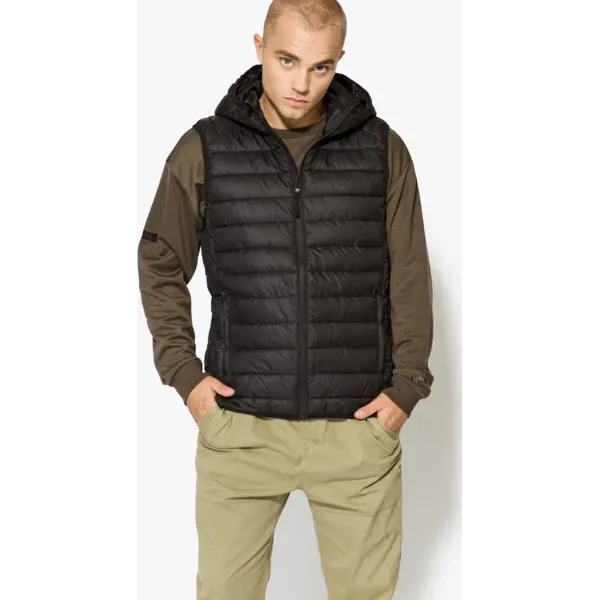 Confront Bezrękawnik Hemp , czarny, rozmiar XL. Czarne t-shirty męskie Confront, m, bez wzorów, z materiału, bez kołnierzyka. W wyprzedaży za 129.99 zł.