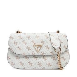 Torebka Guess. Białe torebki do ręki damskie Guess, z aplikacjami, klasyczne, bez dodatków. Za 339.99 zł.