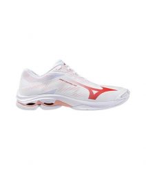 Damskie buty halowe Mizuno Wave Lightning Pro. Białe obuwie sportowe damskie Mizuno, bez wzorów, z gumy, na fitness i siłownię, mizuno wave. Za 508.70 zł.