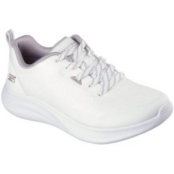 Buty sportowe damskie Skechers Bobs Mode Flex. Białe obuwie sportowe damskie Skechers, bez wzorów. Za 390.00 zł.