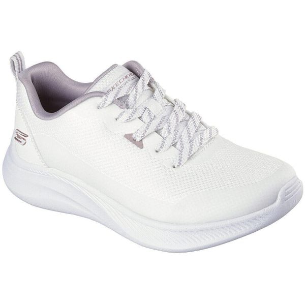 Buty sportowe damskie Skechers Bobs Mode Flex. Białe obuwie sportowe damskie Skechers, trekkingowe. Za 390.00 zł.