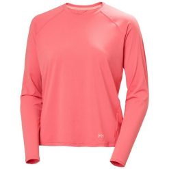 Bluza damska Helly Hansen Shine Solen Crew. Czerwone bluzy damskie Helly Hansen, bez wzorów, bez kaptura. Za 299.00 zł.