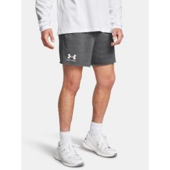 Spodenki Under Armour Rival Terry. Szare szorty męskie Under Armour, na lato, m, bez wzorów. W wyprzedaży za 119.99 zł.
