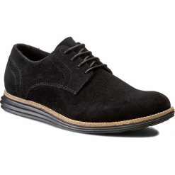 Półbuty CALVIN KLEIN JEANS - Sean Suede SE8471 Black. Czarne półbuty na co dzień męskie Calvin Klein Jeans, z jeansu. W wyprzedaży za 359.00 zł.