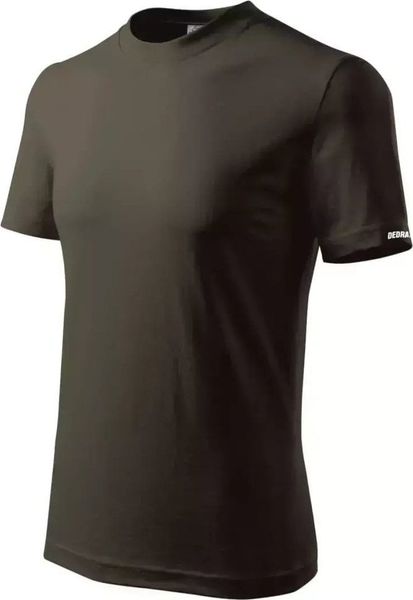 Dedra Koszulka męska T-shirt XXL, kolor army, 100% bawełna. T-shirty męskie Dedra, m, bez wzorów, z bawełny, bez kołnierzyka. Za 35.51 zł.