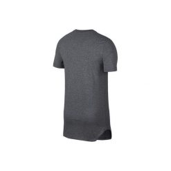 Koszulka męska nike air jordan sportswear alt-hem pocket tee carbon heather. Szare koszulki sportowe męskie Nike, m, bez wzorów, bez kołnierzyka, bez ramiączek, do biegania. Za 159.00 zł.