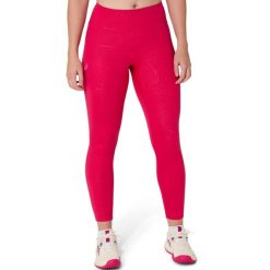 Damskie legginsy Asics 45876. Czerwone legginsy sportowe damskie Asics, l, bez wzorów, z materiału, tenisowe. Za 392.00 zł.