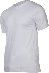 Lahti Pro KOSZULKA T-SHIRT 190G/M2, BIAŁA, "S", CE, LAHTI. Białe t-shirty męskie Lahti Pro, m, bez wzorów, bez kołnierzyka. Za 45.84 zł.