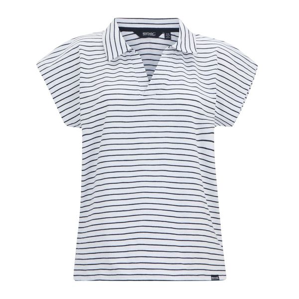 Damska Koszulka Lorana. Białe t-shirty damskie Regatta, l, bez wzorów, z bawełny, bez kołnierzyka. Za 108.99 zł.