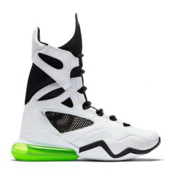 Damskie buty bokserskie Nike Air Max. Białe obuwie sportowe damskie Nike, bez wzorów, na fitness i siłownię, nike air max. W wyprzedaży za 603.00 zł.