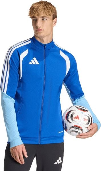 Bluza męska adidas Tiro 26 Competition Training niebieska KA7675 XL. Niebieskie bluzy męskie Adidas, m, bez wzorów, bez kaptura. Za 197.63 zł.