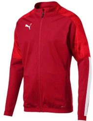 Bluza sportowa Puma Cup Training Jacket czerwona. Czarne bluzy męskie Puma, m, bez wzorów, z poliesteru, bez kaptura. Za 194.99 zł.