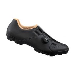 Buty damskie Shimano SH-XC300. Brązowe obuwie sportowe damskie Shimano, bez wzorów, rowerowe. Za 472.00 zł.