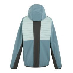 Kurtka puchowa Regatta Pro Hybrid II. Niebieskie kurtki męskie Regatta, bez wzorów, z puchu, trekkingowe. Za 139.99 zł.