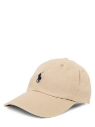 Polo Ralph Lauren czapka z daszkiem Mężczyźni Bawełna beżowy, ONE SIZE. Brązowe czapki i kapelusze męskie Polo Ralph Lauren, bez wzorów, z bawełny. Za 349.95 zł.