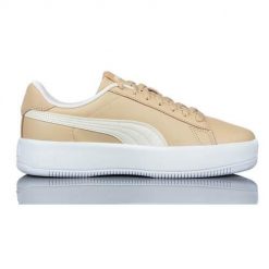 Buty do chodzenia damskie Puma Lily Platform. Obuwie sportowe damskie Puma, bez wzorów, z materiału, trekkingowe. Za 180.40 zł.