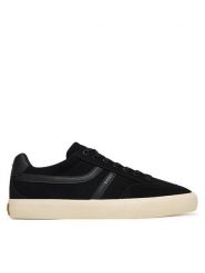 BOSS Tenisówki Aiden 50568469 Czarny. Czarne trampki męskie Boss, bez wzorów, ze skóry, bez zapięcia. Za 629.99 zł.