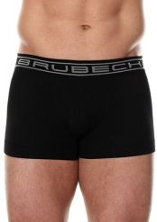 Brubeck Bokserki męskie shortbox Comfort Cotton czarne r. XL (BX10050A). Czarne bokserki męskie Brubeck, m, bez wzorów. Za 57.11 zł.