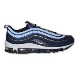 Buty Sportowe Nike Air Max 97 - FQ7965-400. Niebieskie buty sportowe męskie Nike, bez zapięcia, do koszykówki, nike air max. Za 615.25 zł.