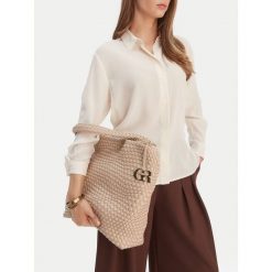 Torebka GINO ROSSI. Brązowe torebki do ręki damskie Gino Rossi, bez wzorów, klasyczne, bez dodatków. Za 299.99 zł.