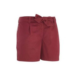 Spodenki turystyczne NH500 damskie. Brązowe szorty damskie QUECHUA, z tkaniny. Za 59.99 zł.