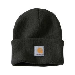 Czapka zimowa Carhartt Acrylic Watch Hat. Czarne czapki i kapelusze damskie Carhartt, na zimę, bez wzorów, sportowe. Za 75.99 zł.