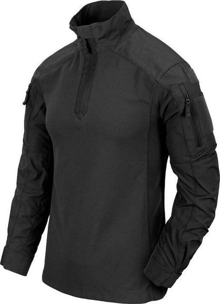 Helikon-Tex Helikon - Bluza MCDU Combat Shirt - NyCo Czarna. Czarne bluzy męskie HELIKON-TEX, m, bez wzorów, bez kaptura. Za 252.86 zł.