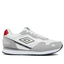 Buty męskie sportowe do chodzenia Umbro ABRAM LTX. Białe buty sportowe męskie Umbro, bez zapięcia, trekkingowe. W wyprzedaży za 139.00 zł.