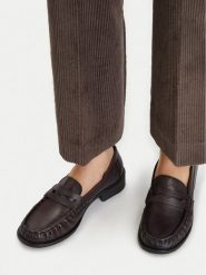Lasocki Mokasyny CEO-WI45-VR-11800-2 Brązowy ciemny. Brązowe mokasyny damskie Lasocki. Za 229.99 zł.