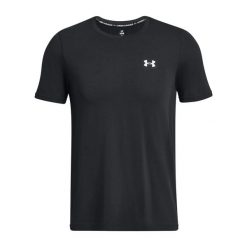 Koszulka Under Armour Vanish Seamless. Czarne buty sportowe męskie Under Armour, bez wzorów, bez kołnierzyka, bez ramiączek, na fitness i siłownię. Za 212.95 zł.