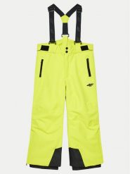4F Spodnie narciarskie 4FJWAW24TFTRM656 Zielony Regular Fit. Zielone buty zimowe chłopięce 4f, bez wzorów, z syntetyku, sportowe, narciarskie. Za 239.99 zł.