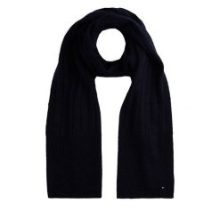 Szalik Tommy Hilfiger. Niebieskie szaliki i chusty damskie Tommy Hilfiger, bez wzorów. Za 259.99 zł.