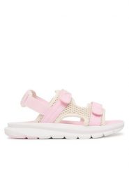 Puma Sandały Evolve Sandal PS 389147 21 Różowy. Czerwone sandały damskie Puma, bez wzorów, z materiału, bez obcasa, na płaskiej podeszwie, bez zapięcia. Za 179.99 zł.