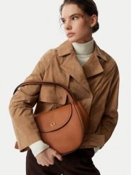 Guess Torebka HWBG97 39190 Brązowy. Brązowe torebki do ręki damskie Guess, z aplikacjami, ze skóry, bez dodatków. Za 634.99 zł.