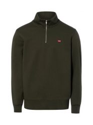 Levi's Bluza Mężczyźni Bawełna zielony, M. Zielone bluzy męskie Levi's, m, bez wzorów, z bawełny, bez kaptura. Za 329.95 zł.