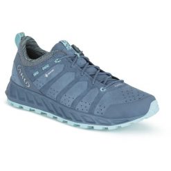 Buty trekkingowe Aku Rapida Evo GTX Niebieski. Niebieskie obuwie sportowe damskie Aku, bez wzorów, z gore-texu, trekkingowe. Za 339.00 zł.