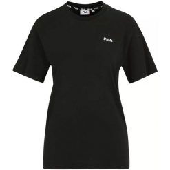 Koszulka damska Fila Biendorf. Czarne t-shirty damskie Fila, xs, bez wzorów, z bawełny, klasyczne, bez kołnierzyka. Za 82.99 zł.