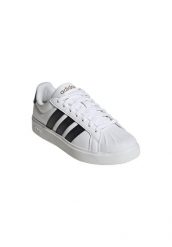Buty ADIDAS JP8282 STREETTALK Biały. Białe obuwie sportowe damskie Adidas, bez wzorów, z materiału, do biegania. Za 303.75 zł.