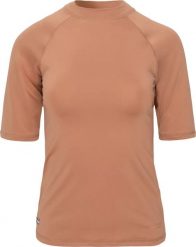 AquaWave Damska koszulka uv Aquawave UVER WMNS mocha mousse rozmiar XS. Koszulki sportowe damskie AQUAWAVE, xs, bez wzorów, sportowe, bez kołnierzyka. Za 96.73 zł.