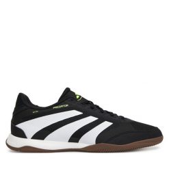 Buty do piłki nożnej adidas. Czarne buty sportowe męskie Adidas, bez zapięcia, do piłki nożnej. Za 289.99 zł.