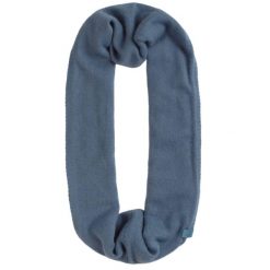 Komin zimowy damski Buff Knitted Infinity niebieski. Niebieskie szaliki i chusty damskie Buff, na zimę, bez wzorów, z dzianiny. Za 72.00 zł.
