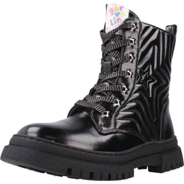 Buty GARVALIN 251567G Czarny. Czarne trekkingi damskie Garvalin, trekkingowe. Za 189.99 zł.