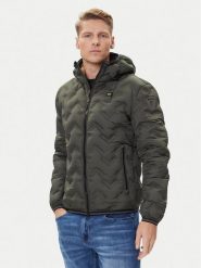 Blauer Kurtka puchowa 25WBLUC03233 Zielony Regular Fit. Zielone kurtki męskie Blauer, m, bez wzorów, z puchu, bez kaptura. Za 1,749.00 zł.