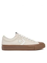Converse Trampki Star Player 76 A13475C Beżowy. Brązowe trampki męskie Converse, bez wzorów, z materiału, retro, bez zapięcia. Za 269.99 zł.