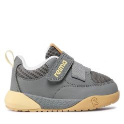 Sneakersy Reima. Szare trampki i tenisówki chłopięce Reima, bez wzorów, bez zapięcia. Za 189.99 zł.