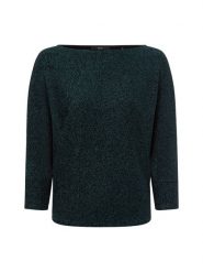Zero koszulka z długim rękawem Kobiety Sztuczne włókno zielony|czarny, 36. Czarne t-shirty damskie zero, bez wzorów, z dżerseju, eleganckie, bez kołnierzyka. Za 169.95 zł.