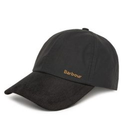 Czapka z daszkiem Barbour. Czarne czapki i kapelusze męskie Barbour, bez wzorów. Za 249.99 zł.