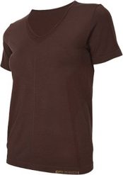 Brubeck Koszulka damska z krótkim rękawem Comfort Night brązowa r. M (SS11790). Brązowe koszule nocne damskie Brubeck, m, bez wzorów, krótkie. Za 76.35 zł.