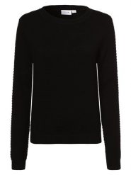 Vila Sweter Kobiety Bawełna czarny, S. Czarne swetry damskie Vila, s, bez wzorów, z bawełny, bez kołnierzyka, bez ramiączek, bez kaptura. Za 179.95 zł.