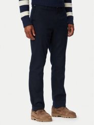 Tommy Hilfiger Chinosy Denton MW0MW43151 Granatowy Regular Fit. Niebieskie eleganckie spodnie męskie Tommy Hilfiger, m, bez wzorów, z bawełny. Za 529.99 zł.